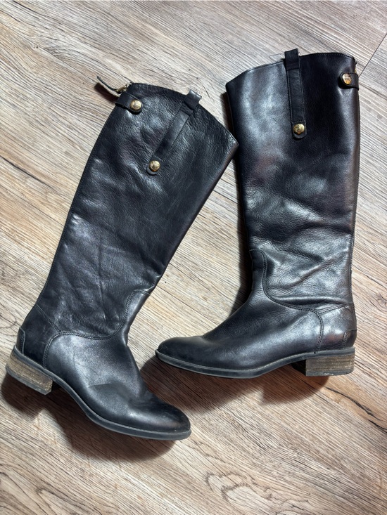 Sam Edelman Shoes - 💙SALE💙Sam Edelman / Classic Tall Black Leather Riding Boots
